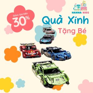 LELEBROTHER – SET 12 MẪU ĐỒ CHƠI LẮP GHÉP THÔNG MINH CHO BÉ