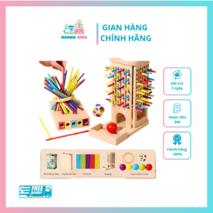 Trò chơi que gỗ giáo dục Hannakids
