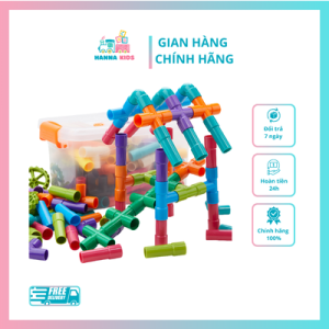 Đồ chơi lắp ráp ống nhựa
