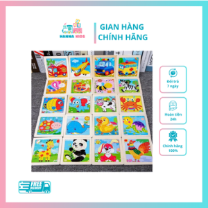 Đồ chơi tranh gỗ giáo dục 
