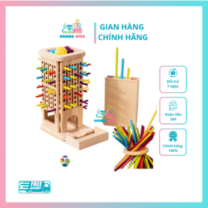 Trò chơi que gỗ giáo dục Hannakids