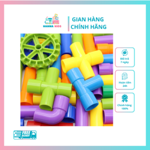 Đồ chơi lắp ráp ống nhựa