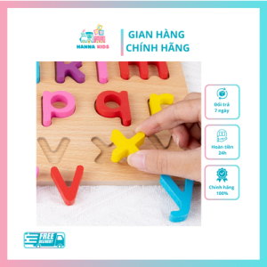 Đồ chơi giáo dục bảng chữ cái gỗ